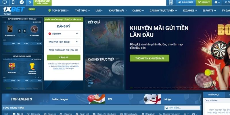 Giới thiệu tổng quan về nhà cái 1XBET